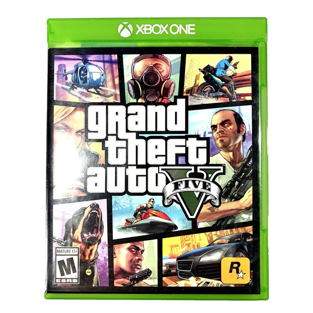 Grand Theft Auto V Xbox One Rockstar Games GTA V Complete with Map Tested